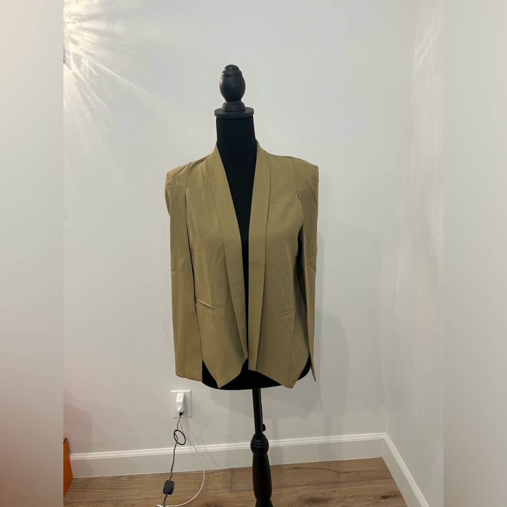 Unbranded Olive Green Armless Blazer